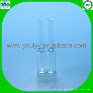 Ampoule en verre de 1 ml ISO Standard Type B